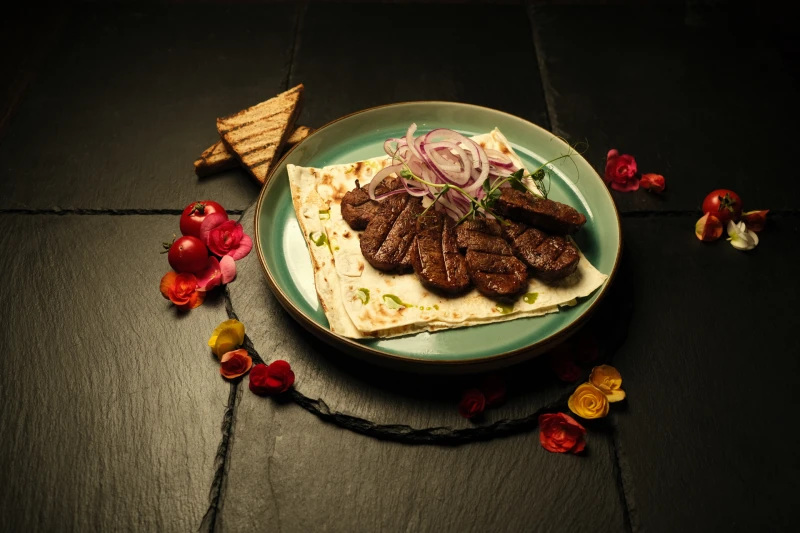 Шашлык из говяжей вырезки