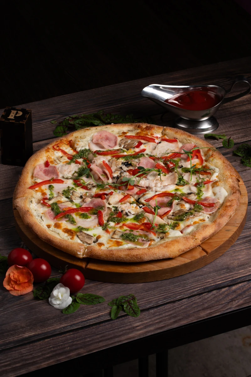 Пицца Ветчина грибы