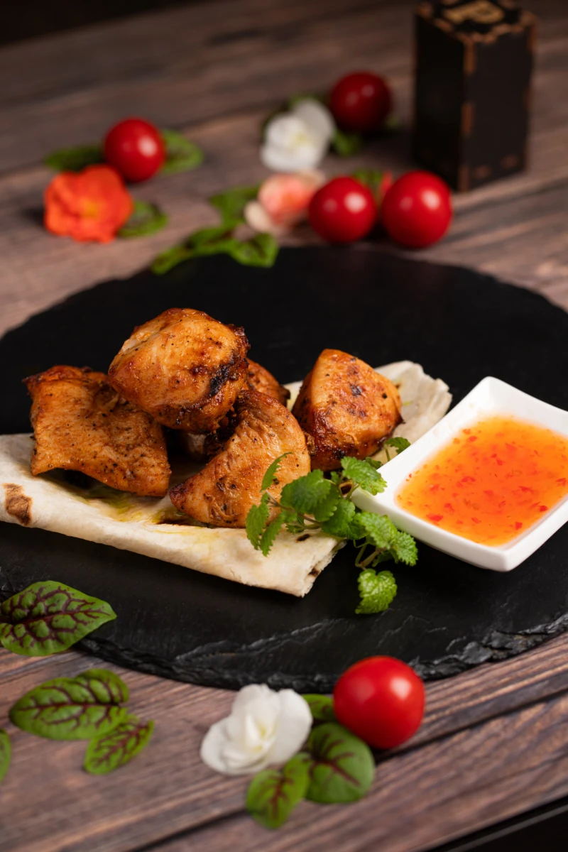 Шашлык из куриной грудки