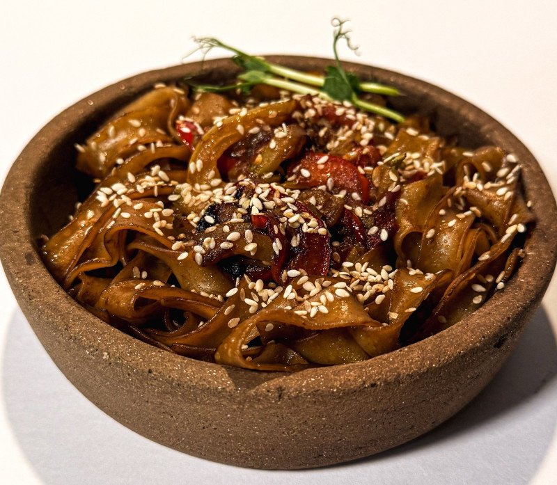 Лапшеби с овощами