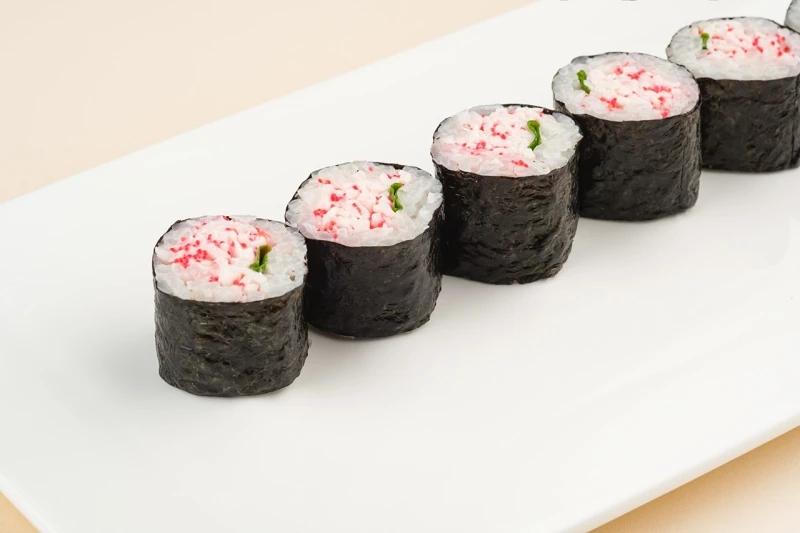 Маки с крабом