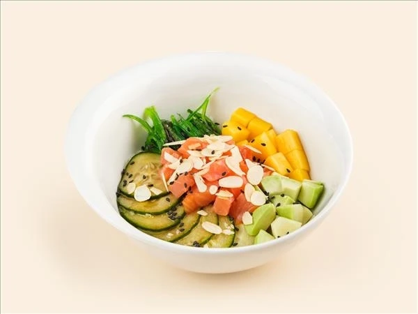 Поке с лососем