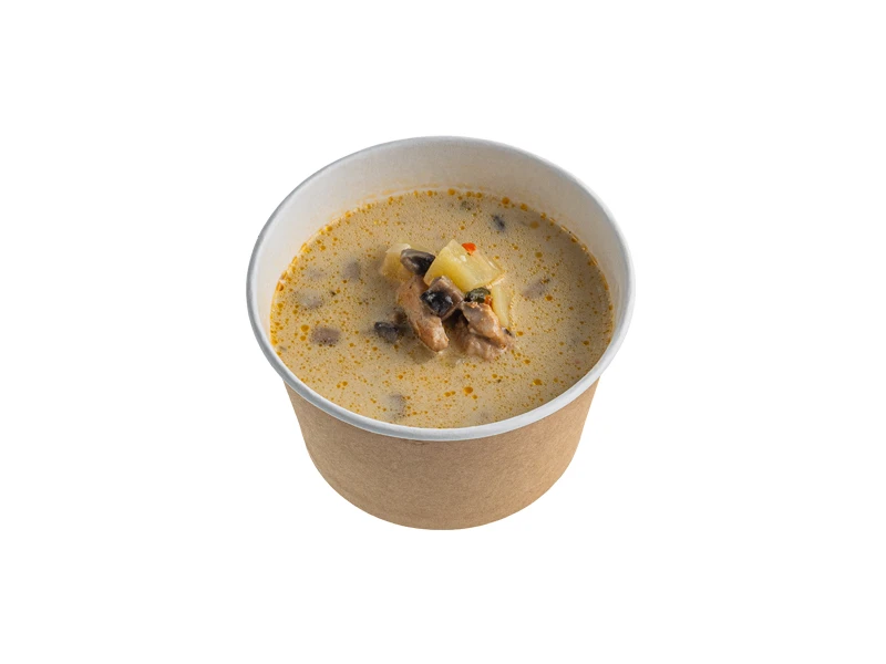 Суп грибной со сливками