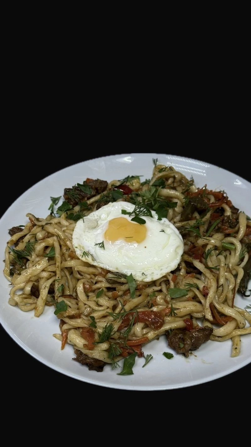 ЛАГМАН ЖАРЕНЫЙ