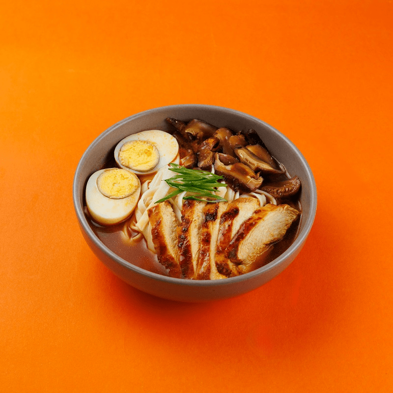 Рамен с курицей 