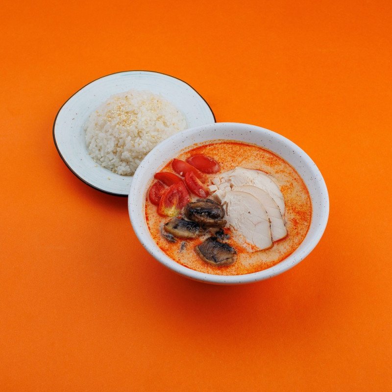 Суп "Том Ям с курицей"🌶