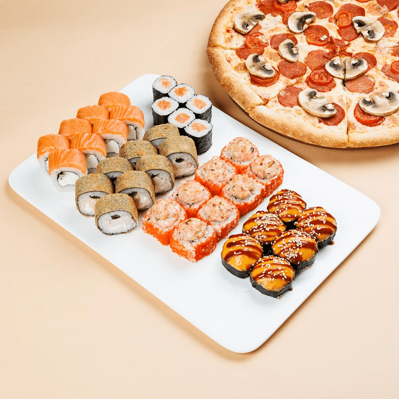 Набор "Семейный" с пиццей