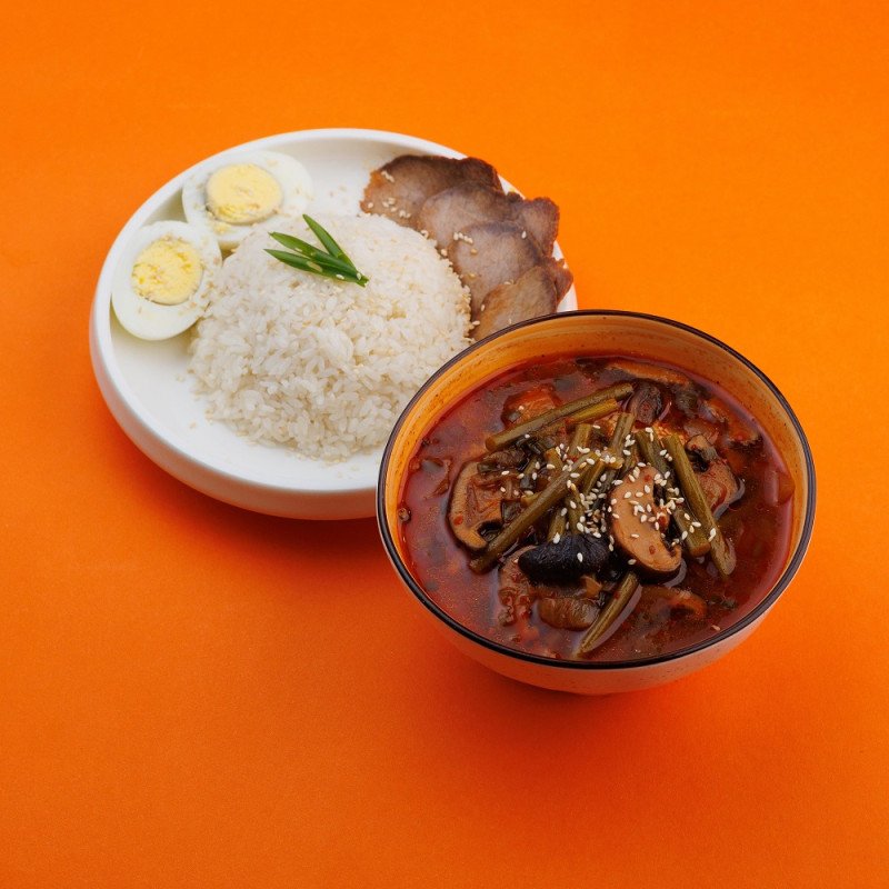 Суп "Юккедян с рисом🌶