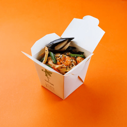 Удон том-ям с морепродуктами🌶