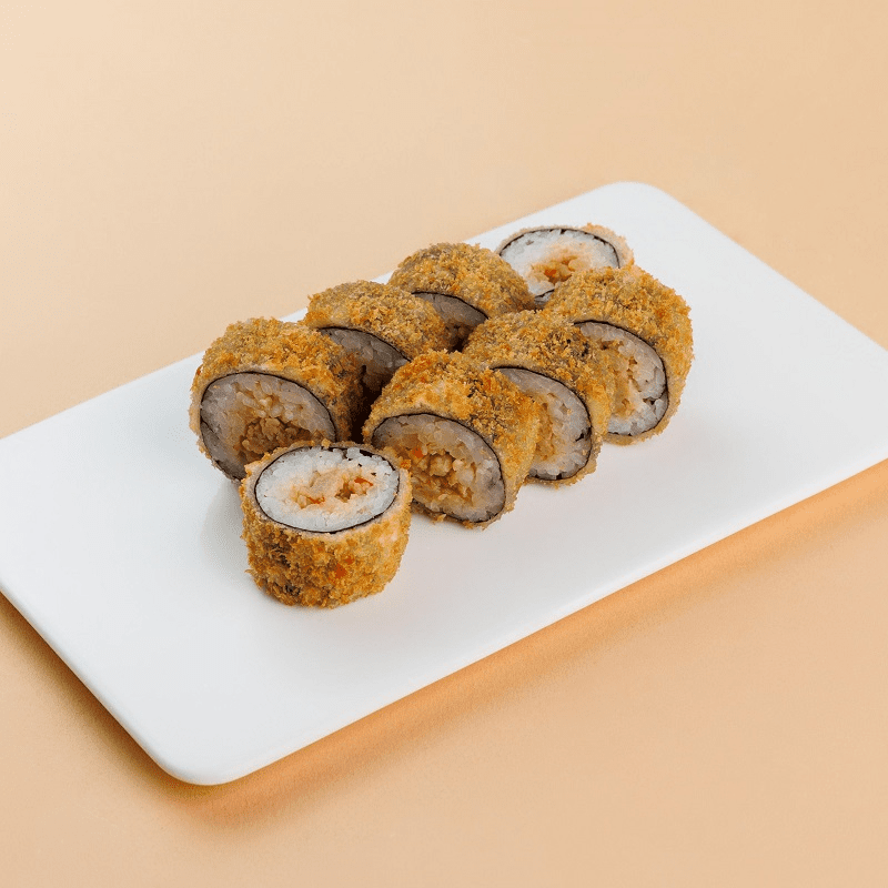 Темпура курица в кисло-сладком соусе