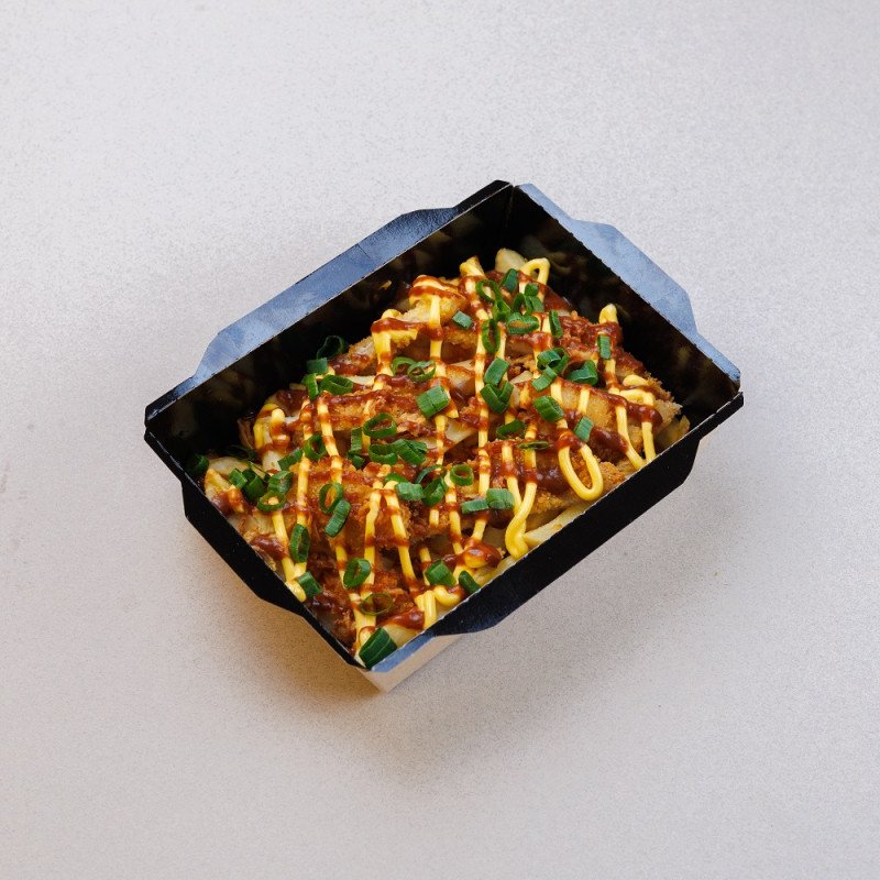 Фрайс с беконом