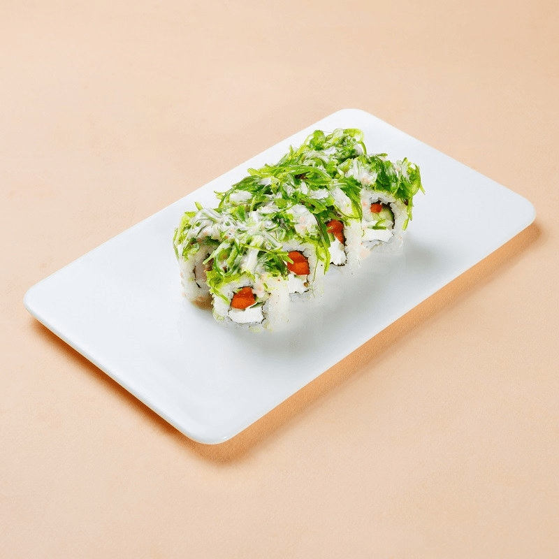 Овощной ролл с чуккой