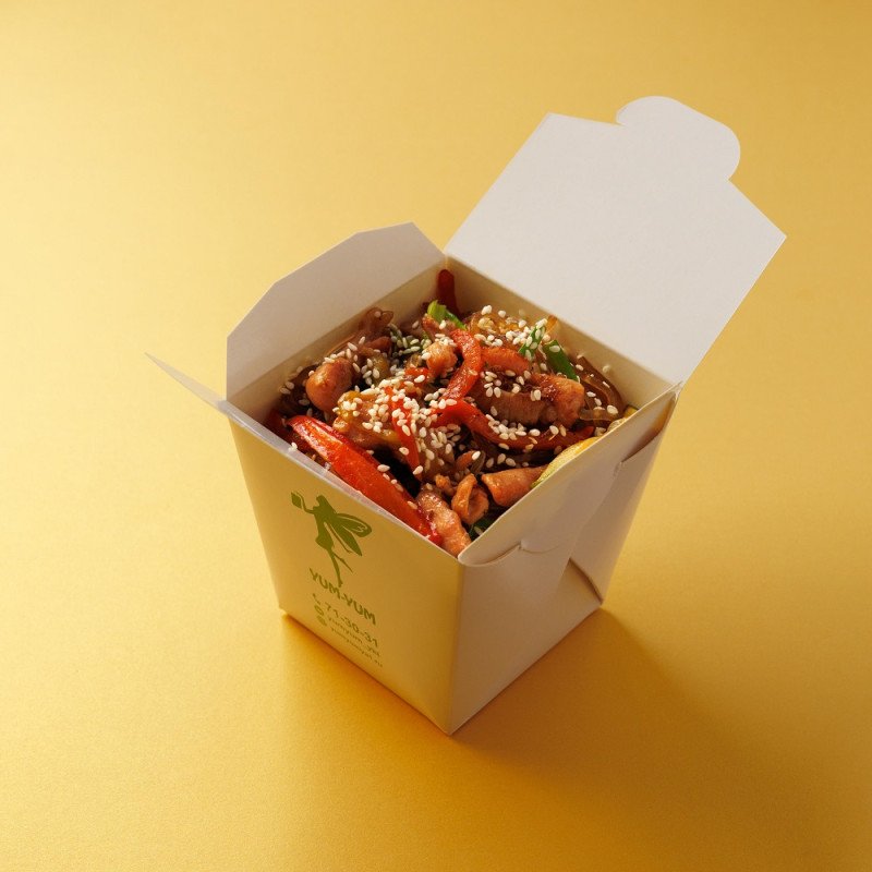 Харусаме острый с курицей🌶