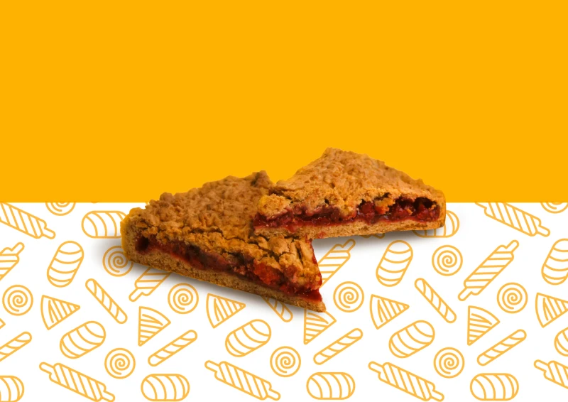 Пирог вишнёвый тёртый 700г