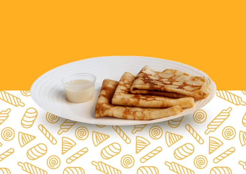 Блины со сгущёнкой 180г