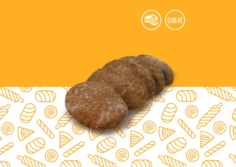 Котлеты сибирские П/Ф 550г