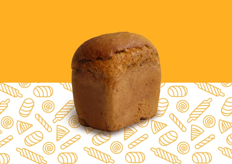 Хлеб ржано-пшеничный деревенский 500г