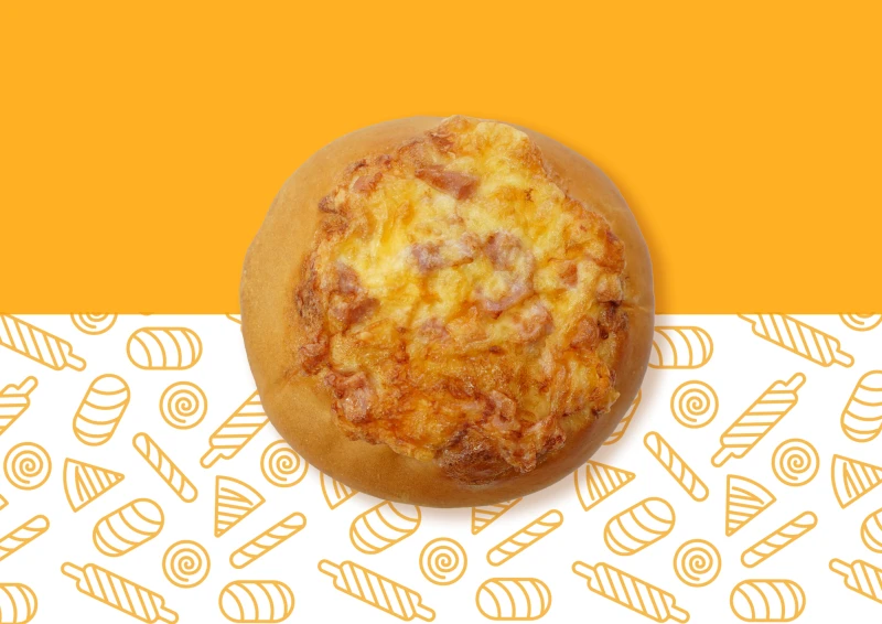 Сырная лепёшка с ветчиной и сыром 110г