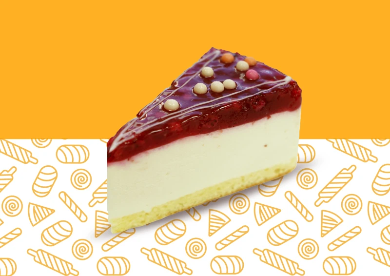 Пирожное творожно-брусничное 190г