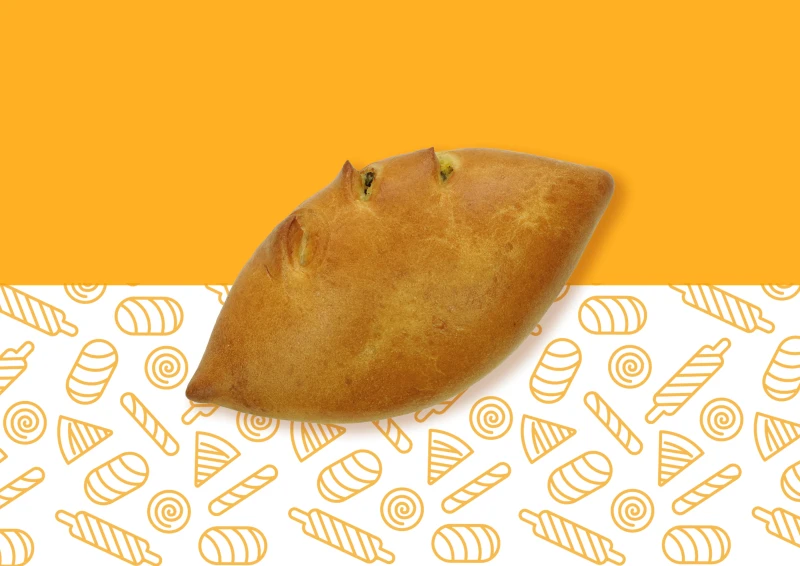 Пирожок зелёный лук/яйцо 90г