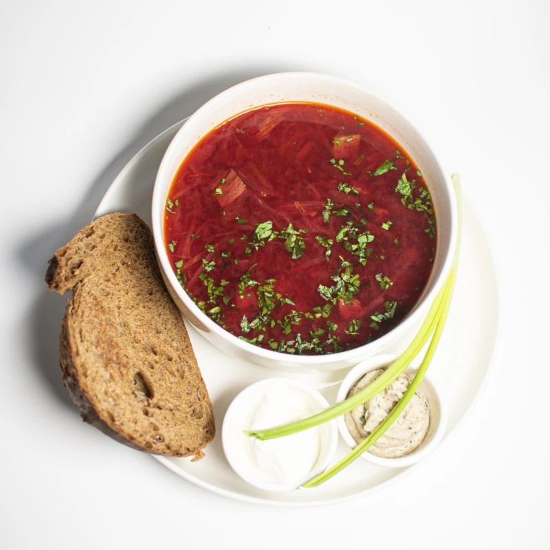 Борщ с говядиной 