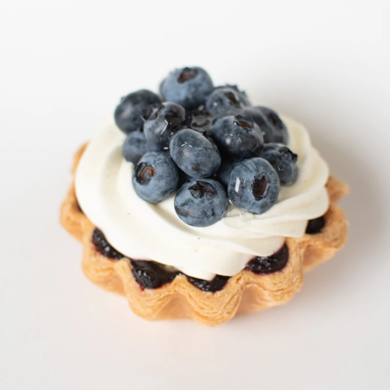 Тарт с голубикой 