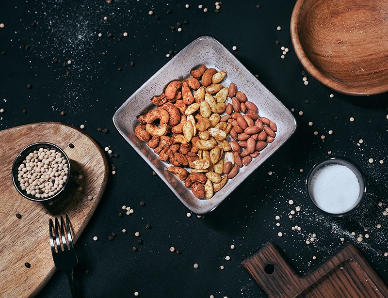 Жареные орехи 100гр