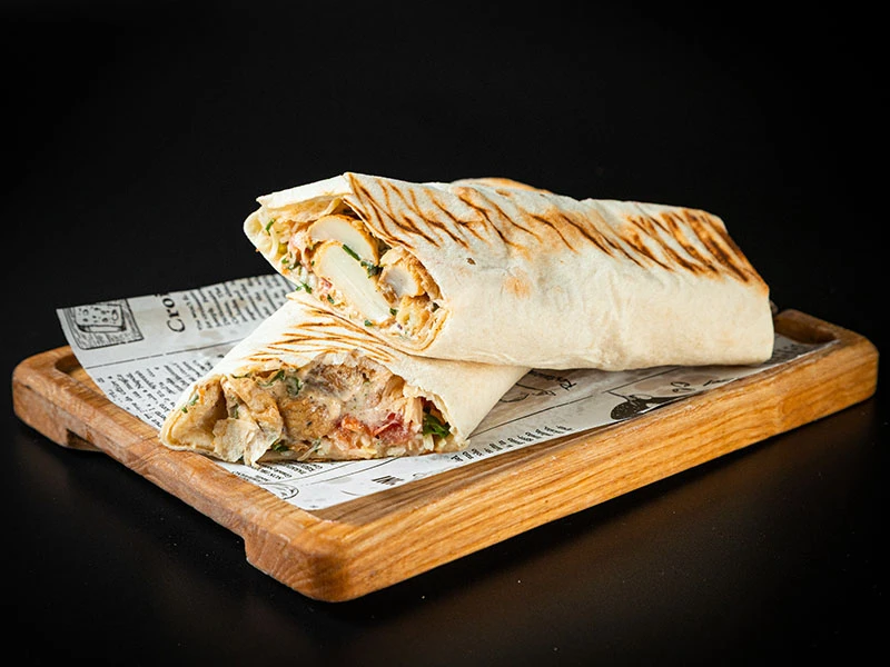 Грибная шаурма