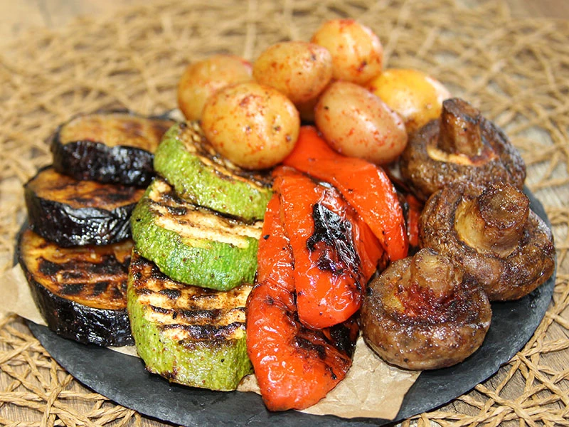 ОВОЩИ НА МАНГАЛЕ