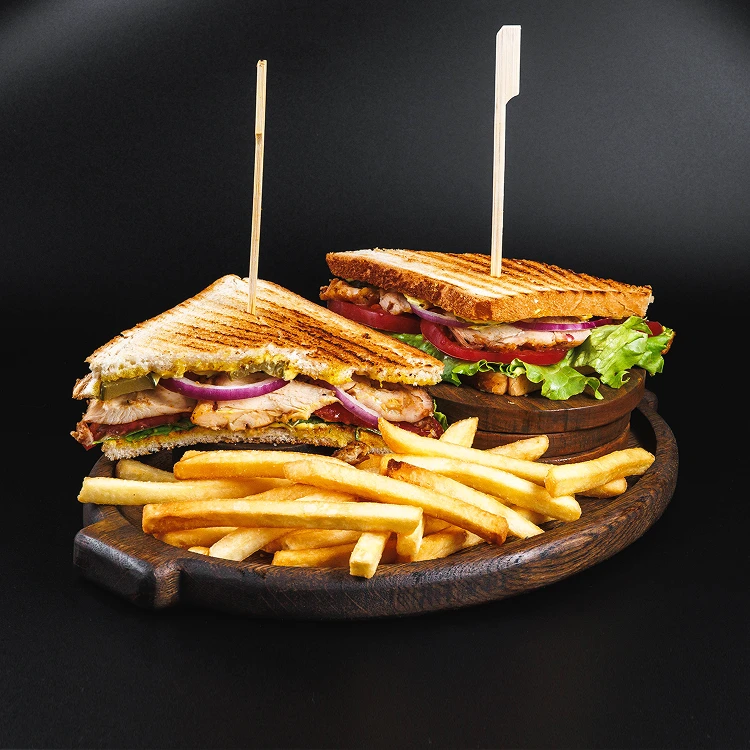 Клаб-сэндвич с курицей