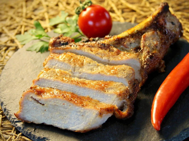 Шашлык из свиной корейки